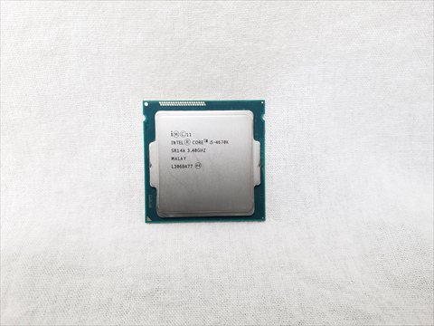 Core i5-4670K バルク (3.40GHz/ターボブースト時3.80GHz/4-core 4-thread/L2=256kB x4 L3=6MB/TDP84W) 各サイトで併売につき売切れのさいはご容赦願います。