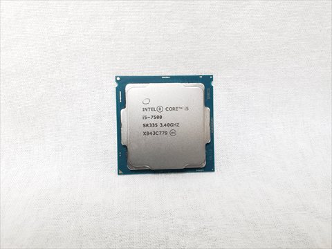 Core i5-7500 バルク (3.40GHz/ターボブースト時3.80GHz/4-core 4-thread/Total Cache 6MB/TDP65W/HD Graphics 630) 各サイトで併売につき売切れのさいはご容赦願います。