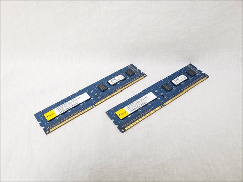 PC3-10600(DDR3 1333) 2GB x2 /バルク 各サイトで併売につき売切れのさいはご容赦願います。