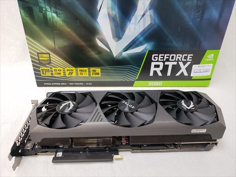 ZTRTX3080AMPHOLO-10GBGDR6/ZT-A30800F-10P ZOTAC GAMING GeForce RTX 3080 AMP Holo 各サイトで併売につき売切れのさいはご容赦願います。