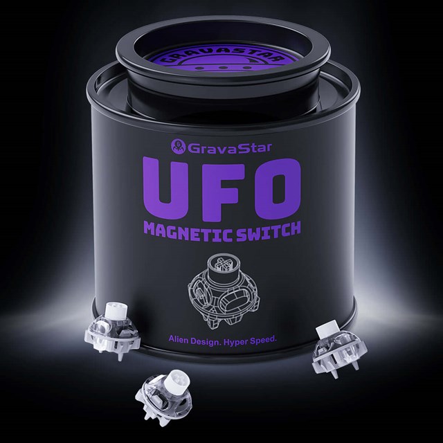 【65個】 GravaStar UFO マグネティックスイッチ Silver Haze