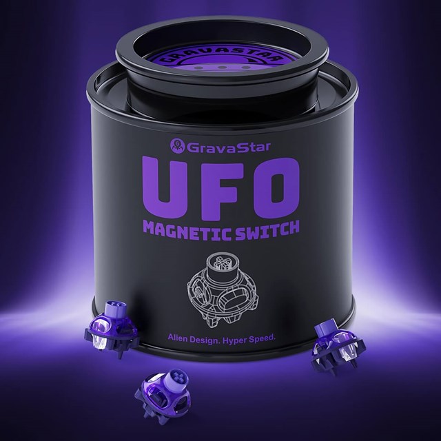 【65個】 GravaStar UFO マグネティックスイッチ Purple
