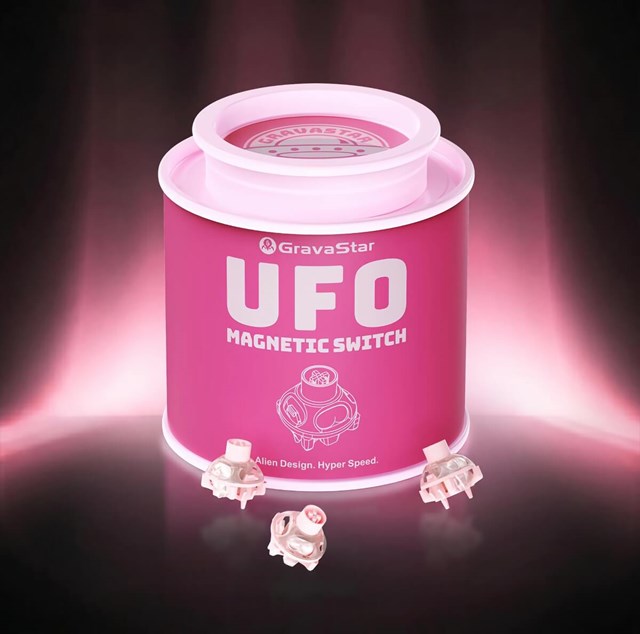【65個】 GravaStar UFO マグネティックスイッチ Pink