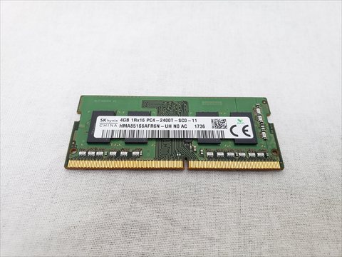 PC4-19200(DDR4 2400) 260Pin S.O.DIMM 4GB 各サイトで併売につき売切れのさいはご容赦願います。