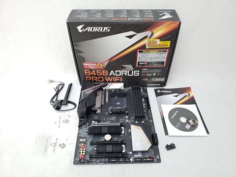 B450 AORUS PRO WIFI 各サイトで併売につき売切れのさいはご容赦願います。
