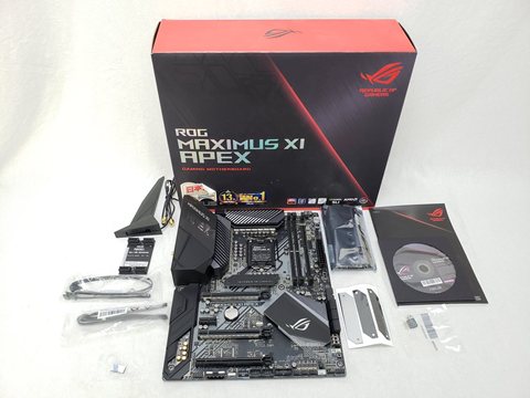 ROG MAXIMUS XI APEX 各サイトで併売につき売切れのさいはご容赦願います。
