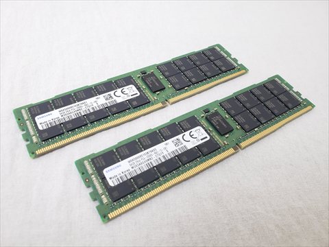 PC4-21300(DDR4 2666) 64GB x2 Registered ECC 各サイトで併売につき売切れのさいはご容赦願います。