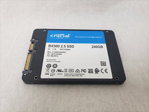 BX500 CT240BX500SSD1 各サイトで併売につき売切れのさいはご容赦願います。