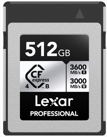 LCXEXS4512G-RNENG    海外輸入版 CFexpress 4.0 Type B SILVER series