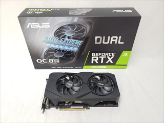 DUAL-RTX2060S-O8G-EVO-V2 各サイトで併売につき売切れのさいはご容赦願います。
