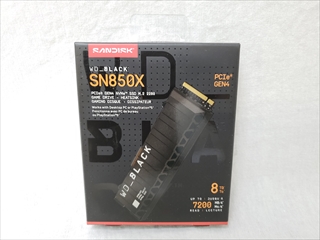 WD Black SN850X WDS800T2XHE 各サイトで併売につき売切れのさいはご容赦願います。