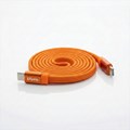 LBR-PDMFS1mOR Libra 60WマグフラットスパイラルPDケーブル 1m オレンジ ☆6個まで￥250クリックポスト対応可能！
