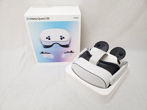 Meta Quest 3s 128GB 各サイトで併売につき売切れのさいはご容赦願います。