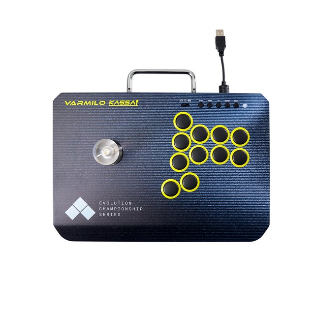 VARMILO KASSAI Evo Black PC Arcade Joystick Controller for Fighting Games