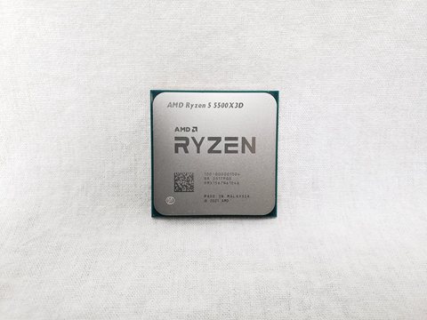 Ryzen 5 5500X3D バルク　(6C/12T、3.0GHz(最大4.0)、105W、L2+L3 Cache 3+96MB) 各サイトで併売につき売切れのさいはご容赦願います。