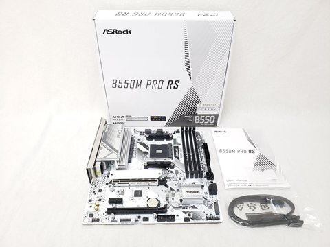 B550M Pro RS 各サイトで併売につき売切れのさいはご容赦願います。