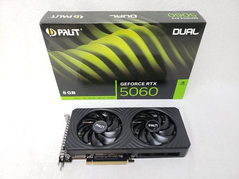 NE75060019P1-GB2063D (GeForce RTX 5060 Dual 8GB) 各サイトで併売につき売切れのさいはご容赦願います。