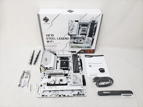 X870 Steel Legend WiFi 各サイトで併売につき売切れのさいはご容赦願います。