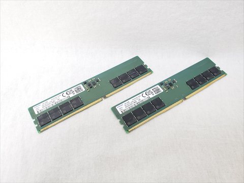 PC5-44800(DDR5 5600) 16GB x2 /バルク 各サイトで併売につき売切れのさいはご容赦願います。