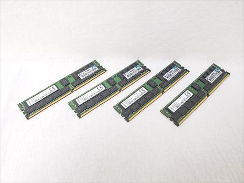 PC4-19200(DDR4 2400) 32GB x4 Registered ECC [HP24D4R7D4MAM-32] 各サイトで併売につき売切れのさいはご容赦願います。