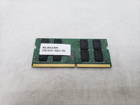 PC4-19200(DDR4 2400) 260Pin S.O.DIMM 8GB 各サイトで併売につき売切れのさいはご容赦願います。