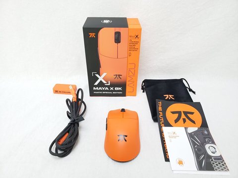 Lamzu MAYA X 8K FNATIC SPECIAL EDITION MS0005-002 各サイトで併売につき売切れのさいはご容赦願います。