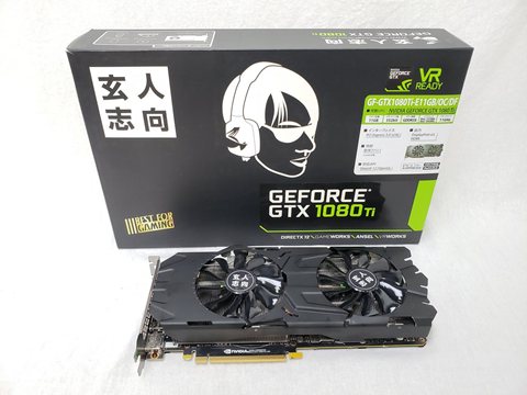 GF-GTX1080Ti-E11GB/OC/DF 各サイトで併売につき売切れのさいはご容赦願います。