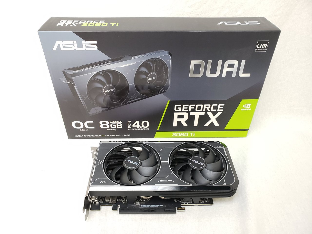 DUAL-RTX3060TI-O8GD6X 各サイトで併売につき売切れのさいはご容赦願い