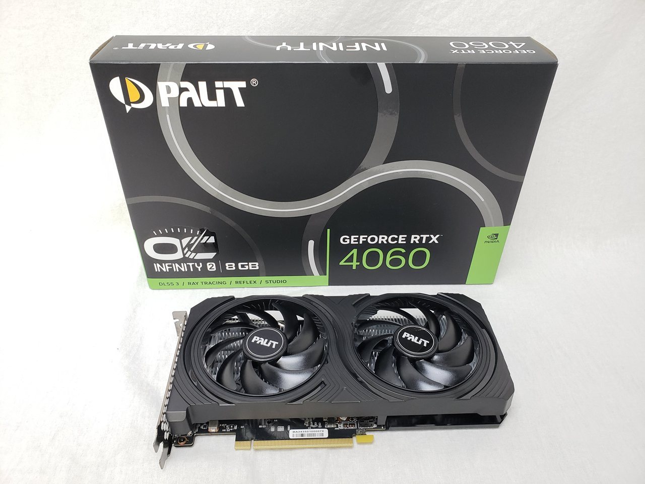GeForce RTX 4060 Infinity 2 OC 8GB /NE64060S19P1-1070L 各サイトで 