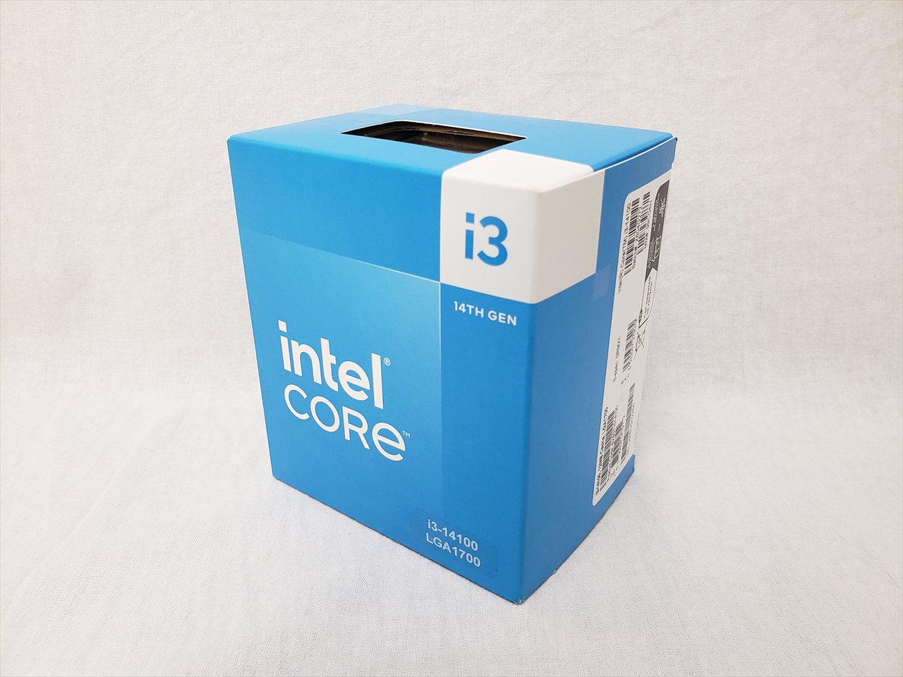 Core i3-14100 BOX 3.5(4.7)GHz/4(4+0)コア 8スレッド/スマート