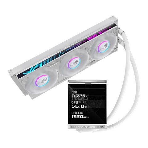 ROG STRIX LC IV 360 ARGB LCD WHT 