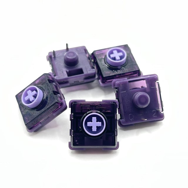【35個】 Kailh Purple Iris ☆1個まで￥250クリックポスト対応可能！