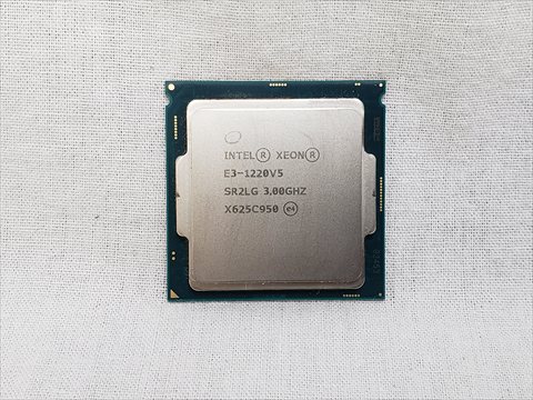 BX80662E31220V5 バルク (Xeon E3-1220v5/3.00GHz/8M cache/4 Core 4 Threads/TDP 80W)(SkyLake) 各サイトで併売につき売切れのさいはご容赦願います。
