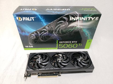 GeForce RTX 5060 Ti Infinity 3 16GB /NE7506T019T1-GB2061S 各サイトで併売につき売切れのさいはご容赦願います。
