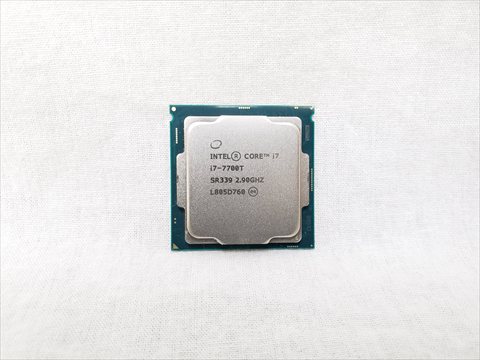 Core i7-7700T バルク (2.90GHz/ターボブースト時3.80GHz/4-core 8