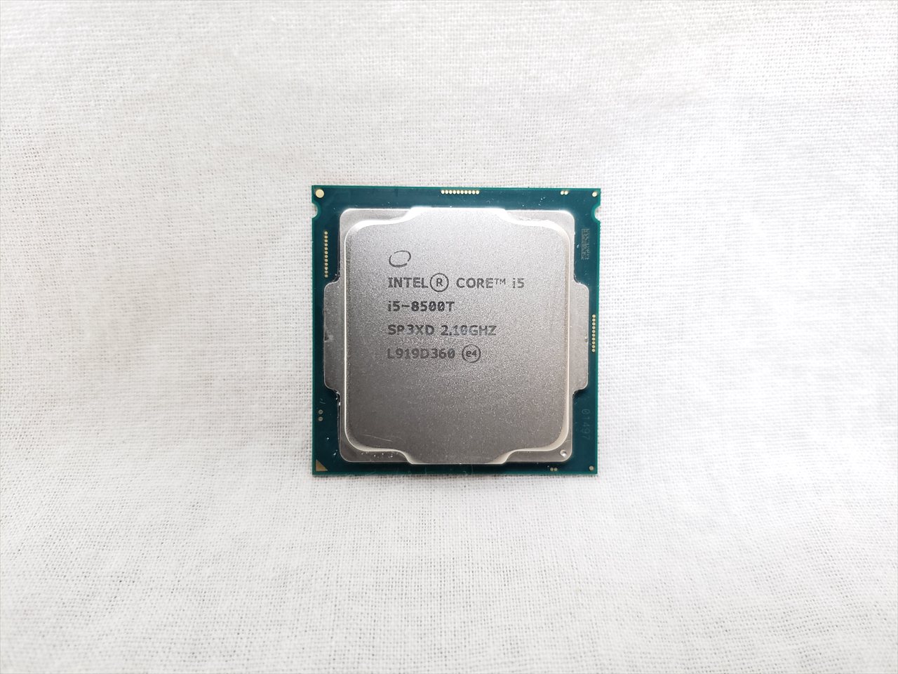 Core i5-8500T バルク (2.10GHz/ターボブースト時3.50GHz/6-core 6