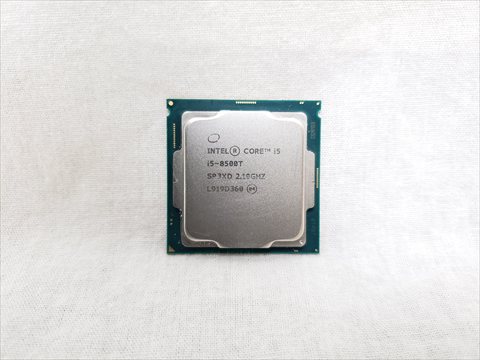 Core i5-8500T バルク (2.10GHz/ターボブースト時3.50GHz/6-core 6