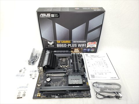 TUF GAMING B860-PLUS WIFI 各サイトで併売につき売切れのさいはご容赦