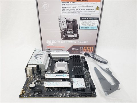 B650M GAMING PLUS WIFI 各サイトで併売につき売切れのさいはご容赦願います。