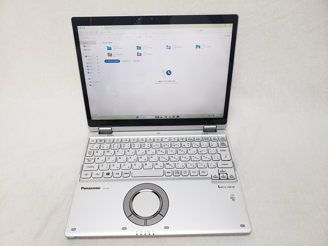 Let's note QV9 (i7-10810U/12.0/16GB/SSD512GB/W11) /CF-QV9TFLVS