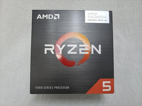Ryzen 5 5600G バルク (6C12T/3.9GHz(4.4)/65W/TOTAL Cache 19MB/VEGA