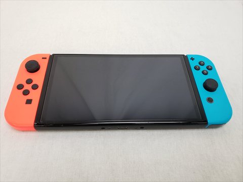 【難あり】Nintendo Switch(有機ELモデル) Joy-Con(L)/(R) ネオンブルー/レッド HEG-S-KABAA 各サイトで併売につき売切れのさいはご容赦願います。