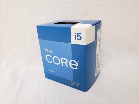 Intel Core i5-13500 LGA1700　正常動作 Core i5-13500 BOX (2.5(4.8)/1.8(3.5)GHz/14(6+8)コア 20スレッド