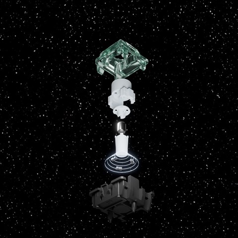 35個】 Gateron Magnetic Jade Attraction Switch | 交換軸