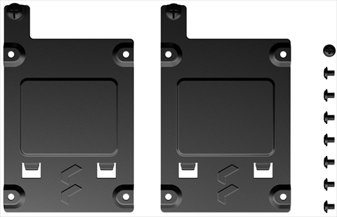 SSD Tray kit - Type B - Black (2 pack) (FD-A-BRKT-001)
