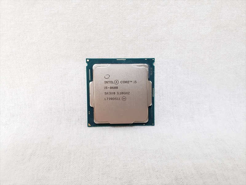Core i5-8600 バルク (3.10GHz/ターボブースト時4.30GHz/6-core 6