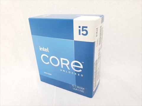 Core i5-13600K BOX (3.5/2.6GHz 14(6+8)コア/20スレッド スマート