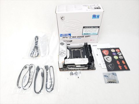MPG Z790I EDGE WIFI 各サイトで併売につき売切れのさいはご容赦願います。