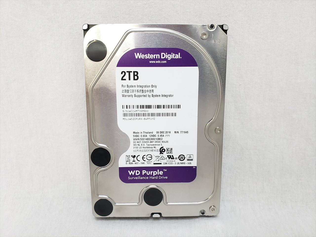 WD20PURX 各サイトで併売につき売切れのさいはご容赦願います。 | 2TB