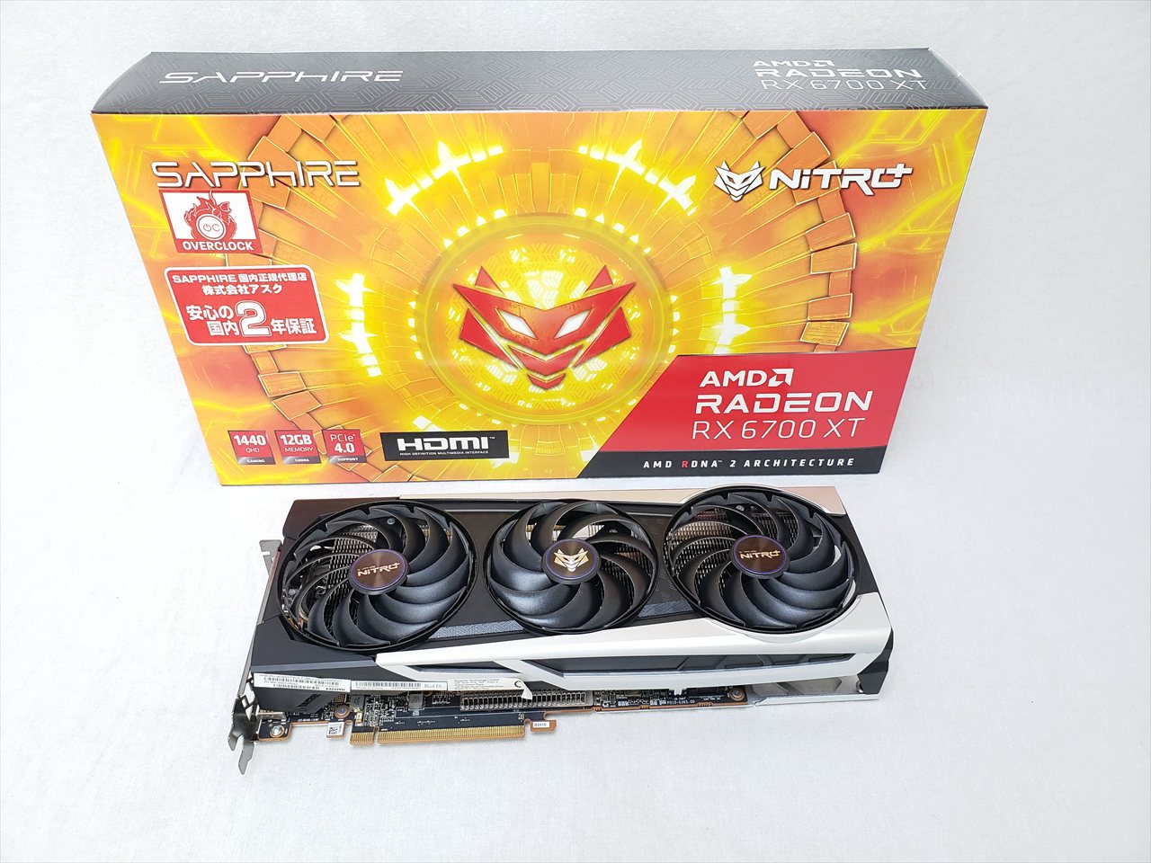 SAP-NITROPRX6700XT12GBOC/11306-01-20G SAPPHIRE NITRO+ Radeon RX